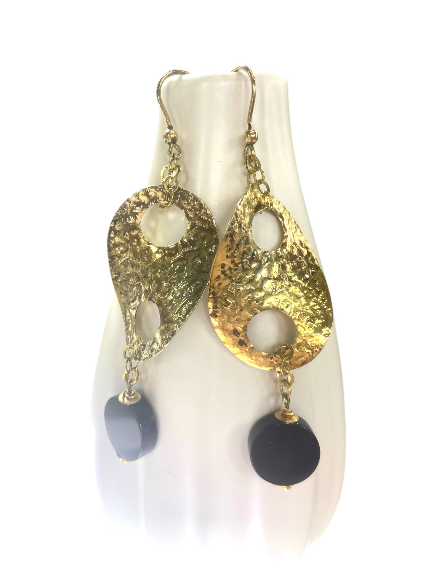 Pendientes de plata 925 y ónix