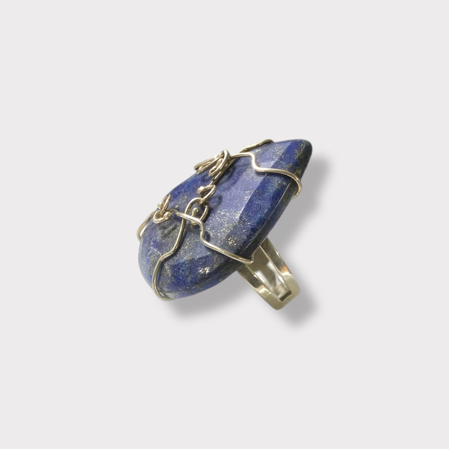 Anello argento 925 e sodalite