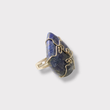 Anello argento 925 e sodalite