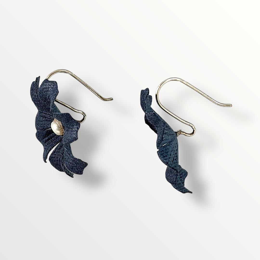 Orecchini collezione "Combinazioni" con argento 925 e perle di acqua dolce